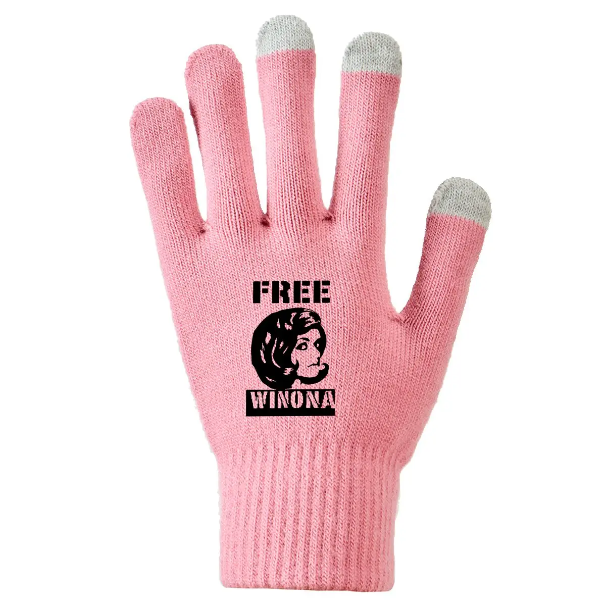 

Бесплатные зимние противоскользящие теплые перчатки Winona с графическим рисунком для пеших прогулок