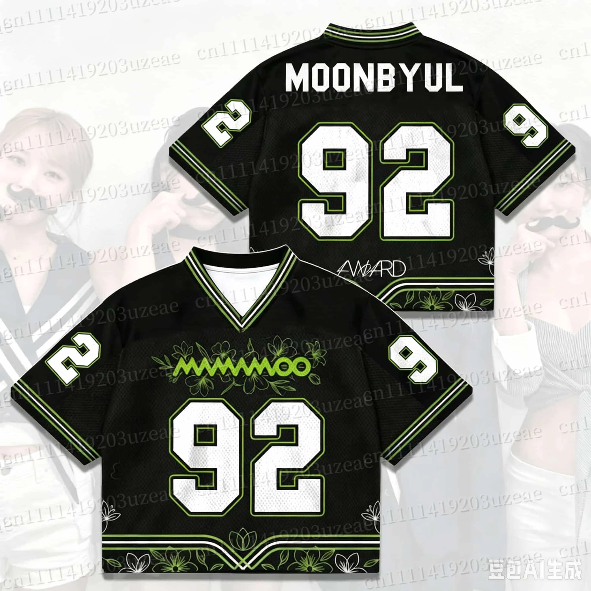 Summer 4WARD 2026 World Tour Fashion Green T Shirt Men Women Kpop Baseball Jersey Hip Hop Streetwear Concert Fans Gift Top
