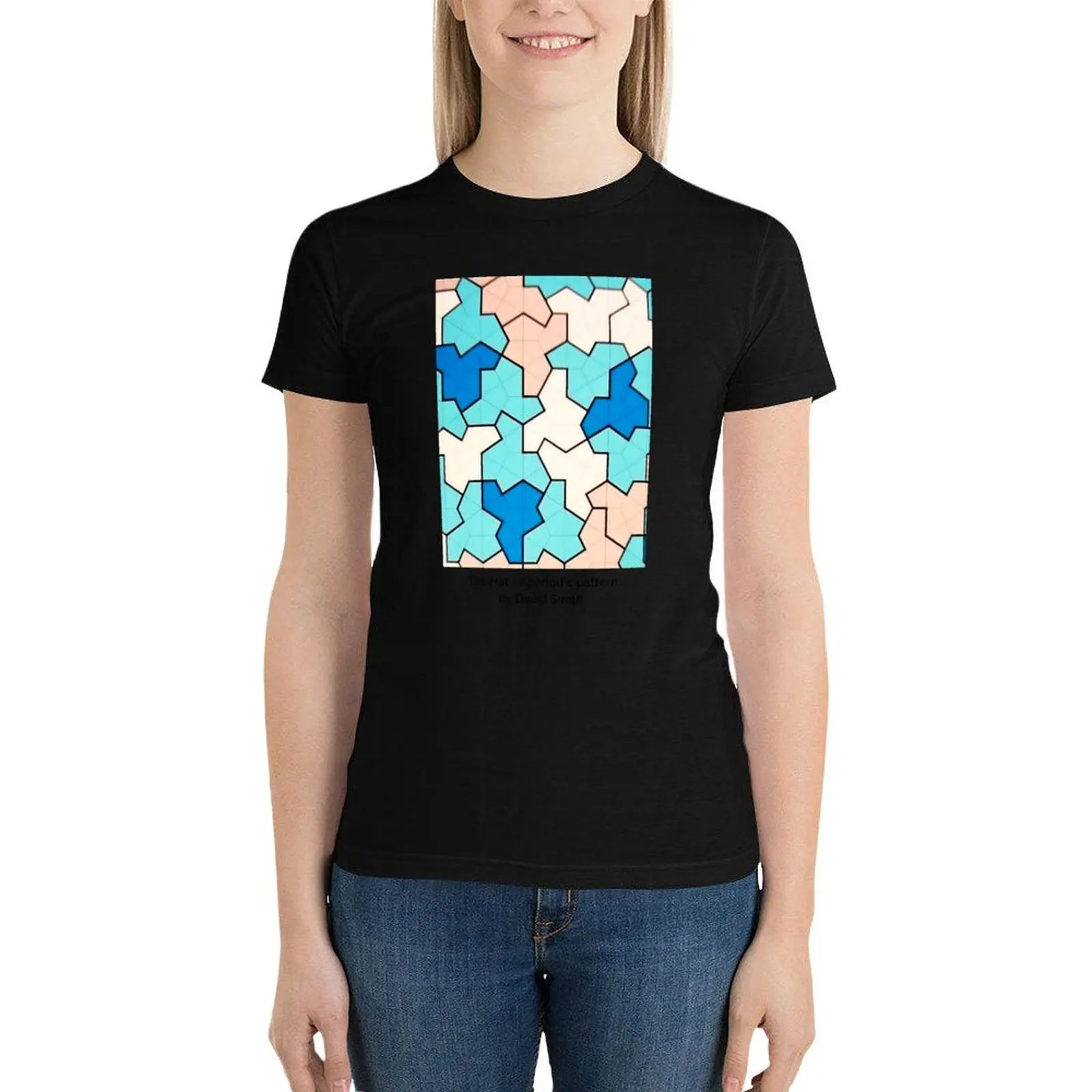 

The Hat - Aperiodic Pattern by David Smith T-Shirt female kawaii clothes anime clothes t shirt dress Women