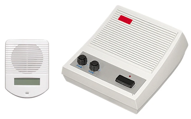 Bank, Ticket Center, Office, Hospital use Dual Way window speaker
