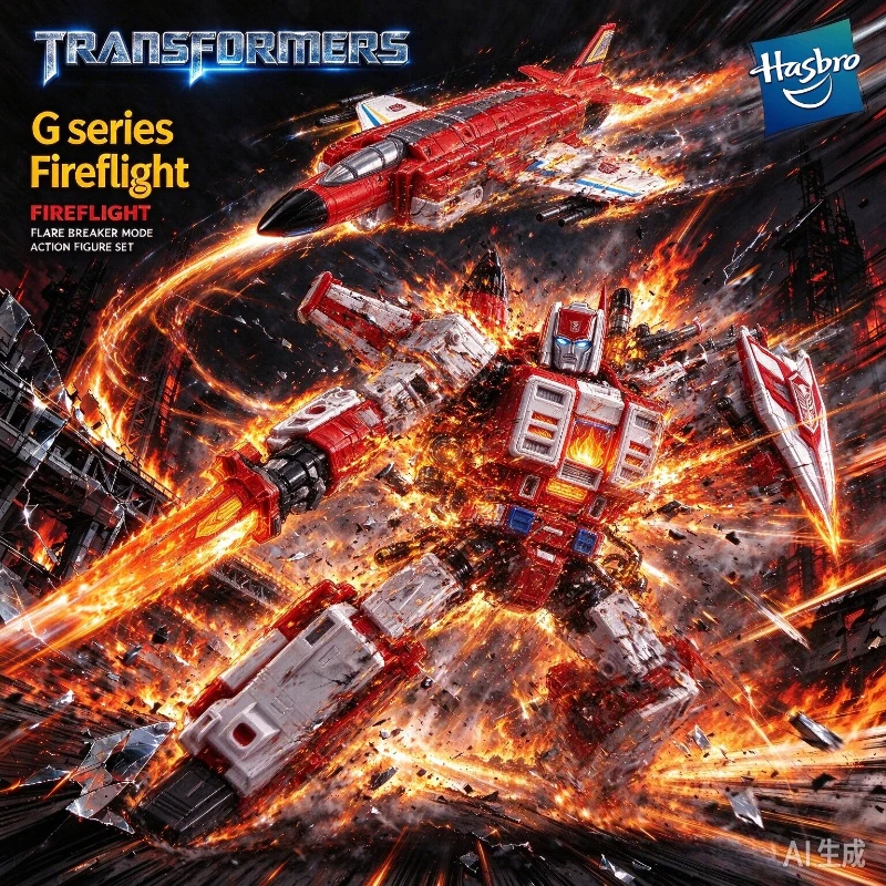 Authentic spot Transformers G series Superion Firefly D anime character movie figurine model ornament toy collection gift G1