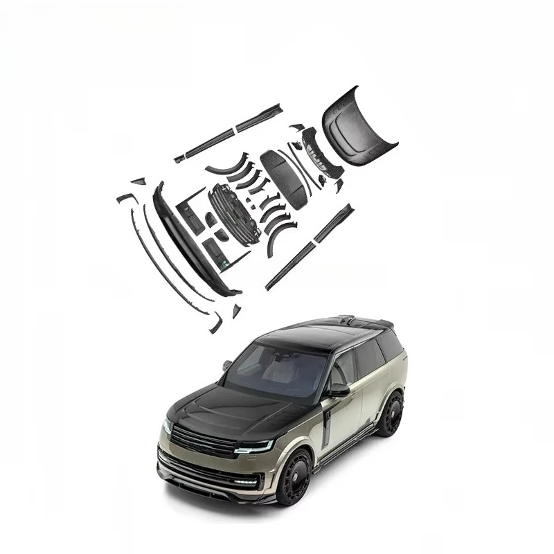 Kit carrosserie complet en fibre de carbone sèche style M pour SV HSE Vogue Autobiography 2022+ Noir carbone/Personnalisé