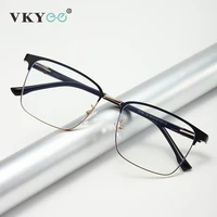 VICKY, gafas de lectura con luz azul para hombre, diseño geométrico personalizado Retro Simple, se pueden personalizar con prescripción MS9789