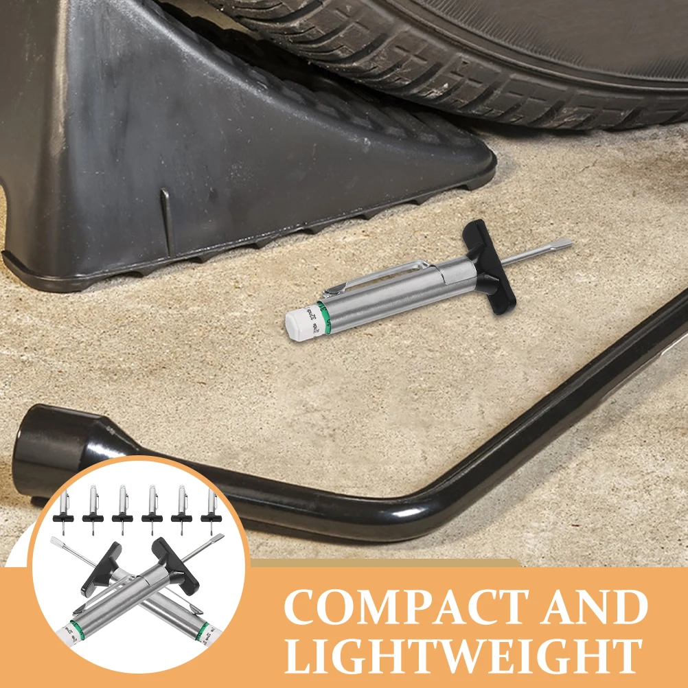 

8Pcs Car Tire Tread Depth Gauges Sturdy Portable Tool Easy Tire Thread Measurement Automotive Tread Depth Gauge for Car