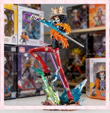 

Фигурка аниме ONE PIECE Брук, 33 см/12,99 дюйма, ПВХ, статуэтка Брукку, настольное украшение, коллекционная модель, игрушка, подарок