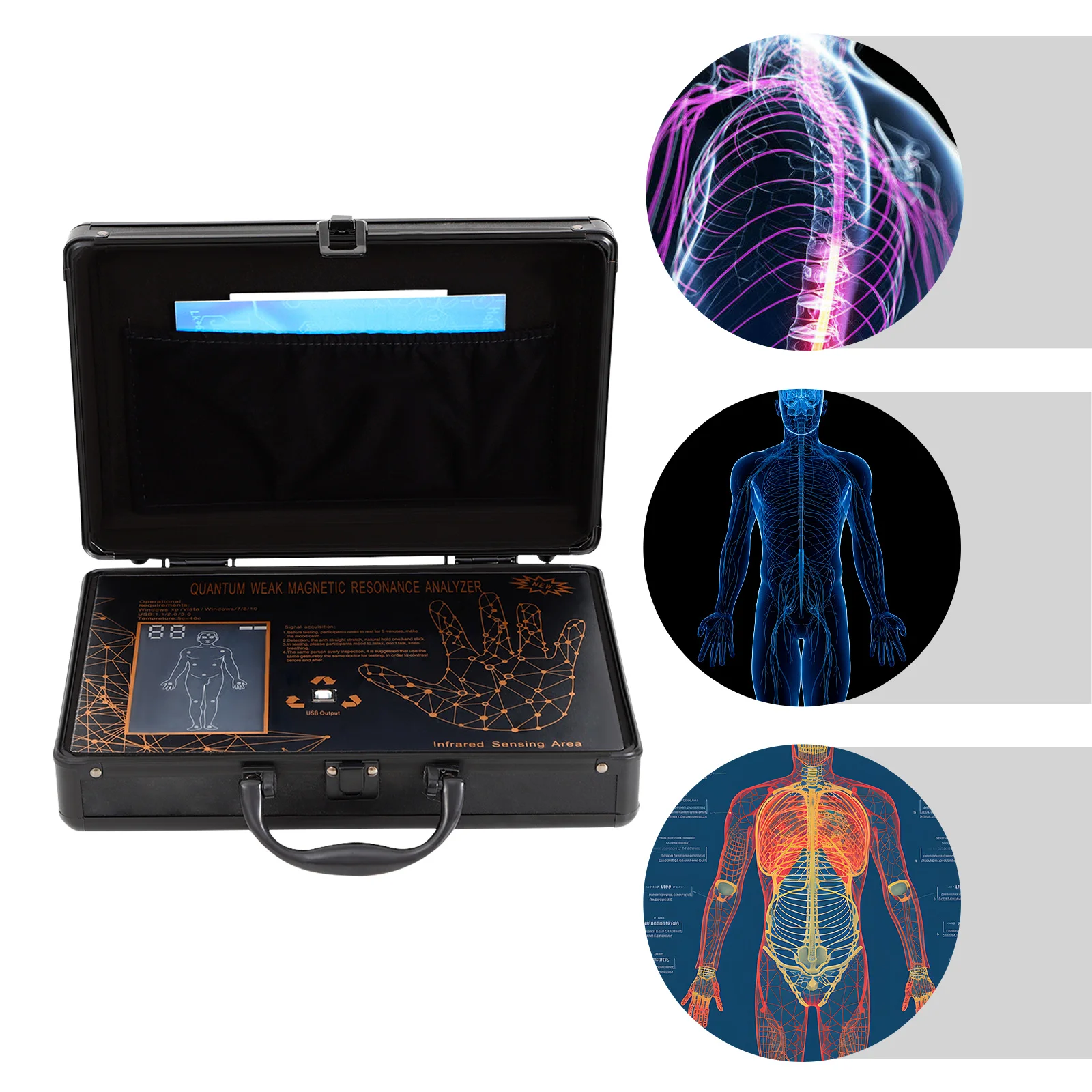 Quantum Magnetic Resonance Body Analyzer, Quantum Resonance Magnetic Scanner, Quantum Analyzer