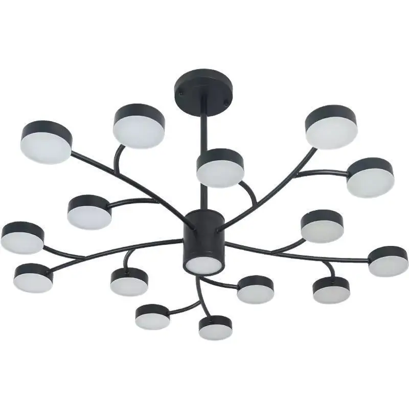 

Простая современная люстра для спальни, скандинавская креативная ветка для гостиной