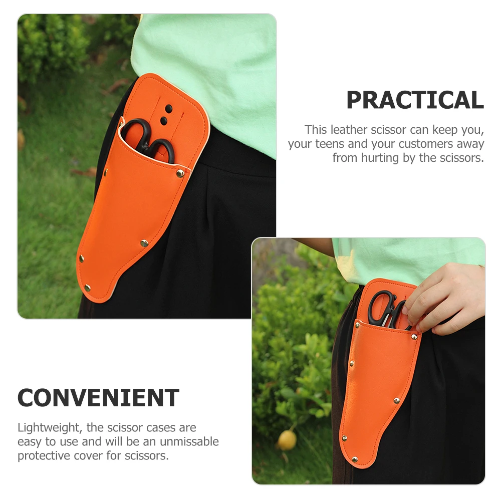

2pcs Pruner Durable Scissor Cover for Gardening Tools Black Sheath H Pruner Case Protective Gardening