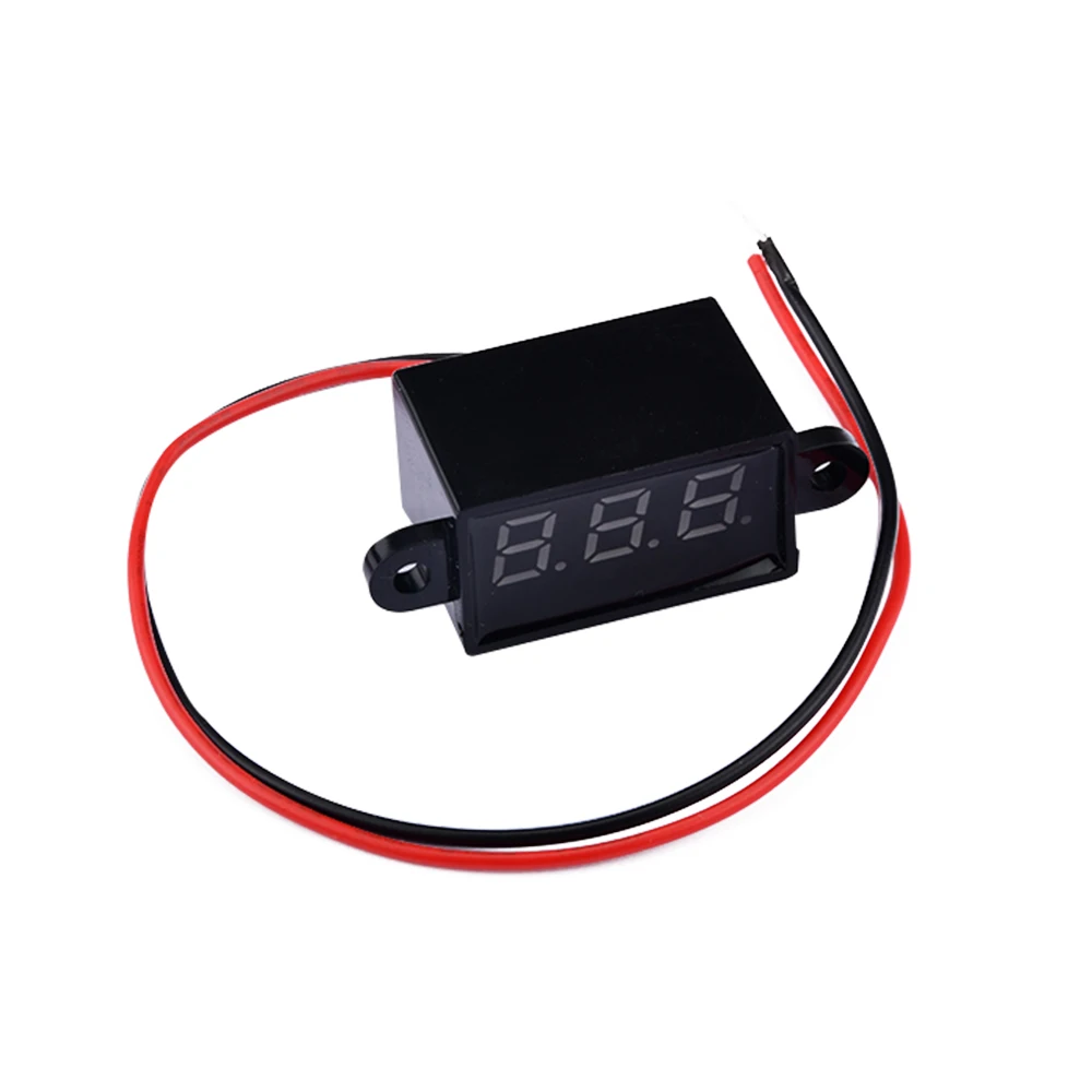 0.28”DC4V-30V Mini Digital Voltmeter Ammeter 10/50/100A LED Panel  Amp Volt Voltage Current Meter with Built-in Calibration Chip