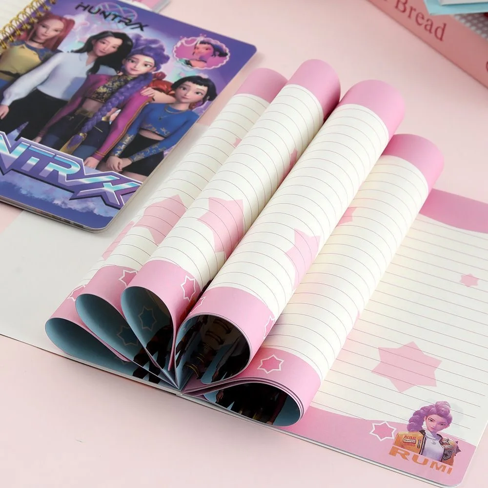 

2026 K-POP NEW Group Spiral Notebook Creative Merchandise Student Classroom Notebook Color Pages Notebook Gift Diary Colorful