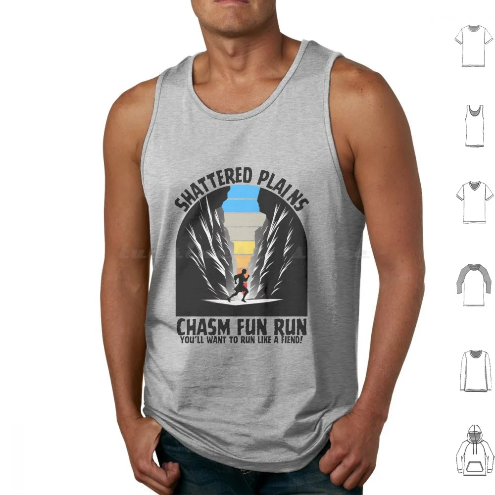 Stormlight Archive , Shattered Plains Chasm Fun Run! , Brandon Sanderson Tank Tops Print Cotton Stormlight Stormlight