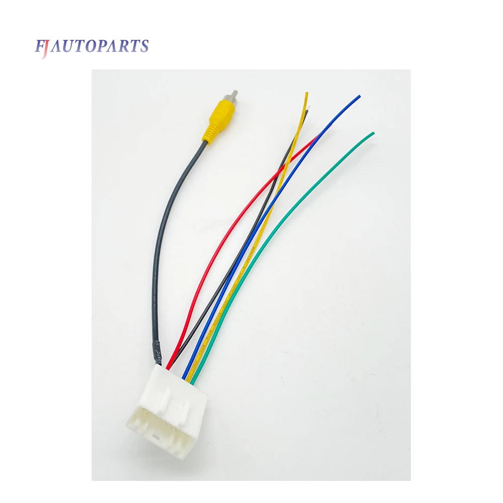 For Toyota Reverse Camera Retention Wire Harness Cable Connector 20-Pin Aftermarket Reversing Camera Wiring Loom