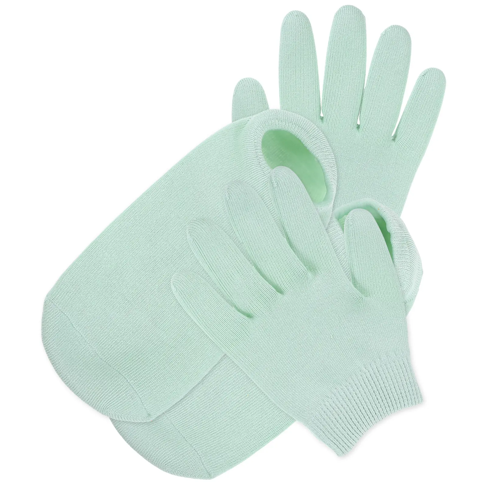 

Набор из 4 увлажняющих гелевых перчаток-носков для восстановления сухой, огрубевшей, потрескавшейся кожи, для спа-ухода за руками и ногами, многоразовые, моющиеся, увлажняющие перчатки