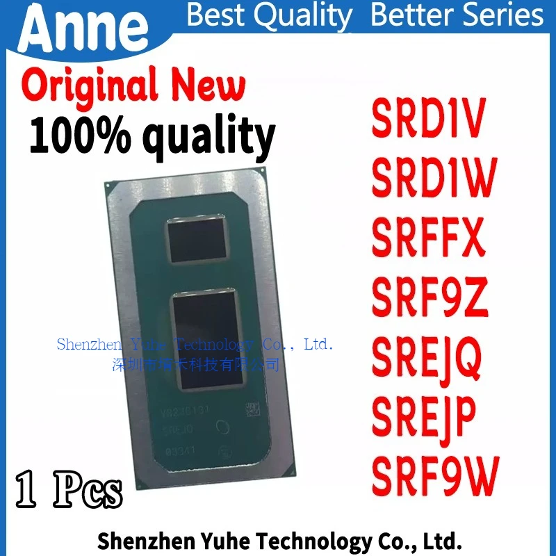 100% New SRD1W SRD1V i3-8145U SREJQ SRFFX i5-8265U SRF9Z i5-8365U SREJP i7-8565U SRF9W i7-8665U i3 8145U i5 8265U i5 8365U BGA