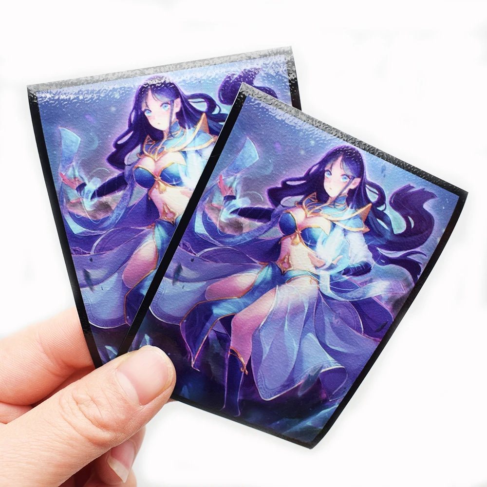 100PCS Goddess Matte Board Games Ultimate Outer Card Sleeves Trading Cards Protector Tarot Shield Magical Card Cover PKM 66x91MM