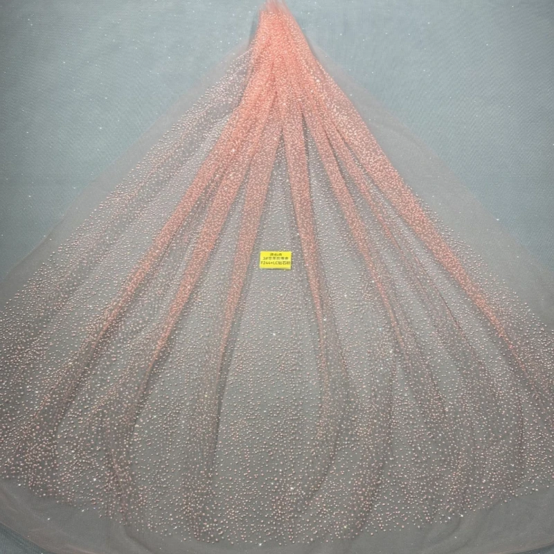 

10 ярдов ткани цвета розового золота с модным африканским дизайном, блестящей вышивкой и сетчатым кружевом с приклеенными блестками и пайетками для свадебных или вечерних платьев