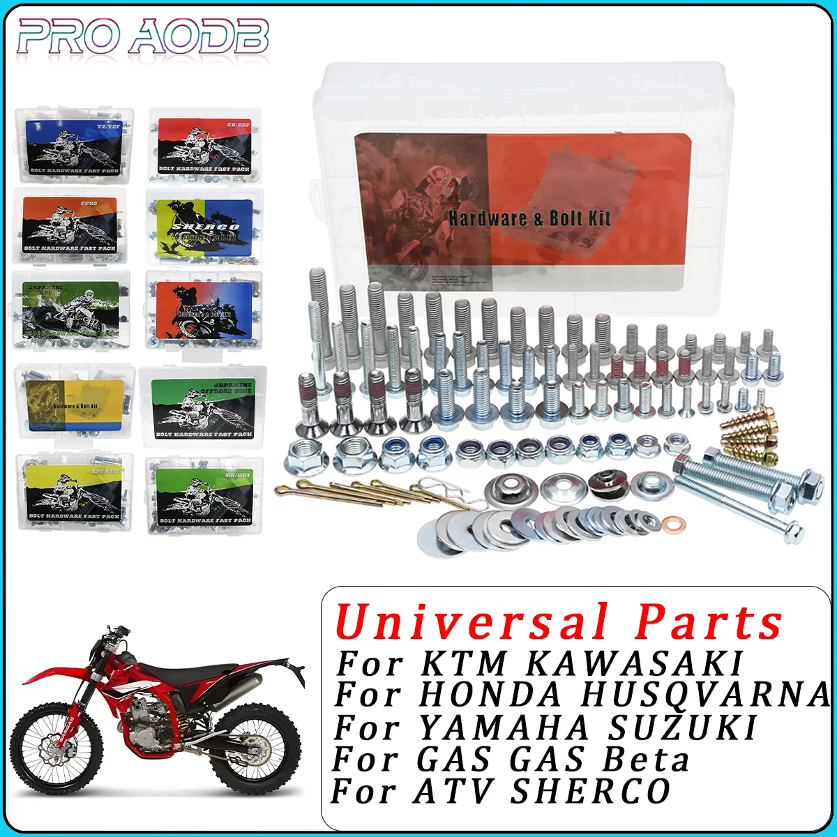 Hardware Bolt Full Plastics Fastener Kit For Gas Gas EC EX MC ECF EXF MCF 125 250 300 350 400 450 501 2003-2024 Dirt Bike