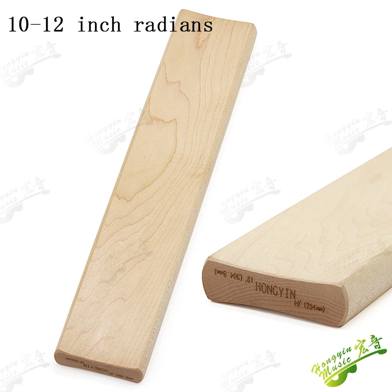 HUATOOL Radius Schleifblöcke 7,25 & 9,5, 10 & 12, 14 & 16 für Gitarre Bass Bund Nivellierung Griffbrett Gitarrenbauer Werkzeug verlängern 40 cm – Detail 4