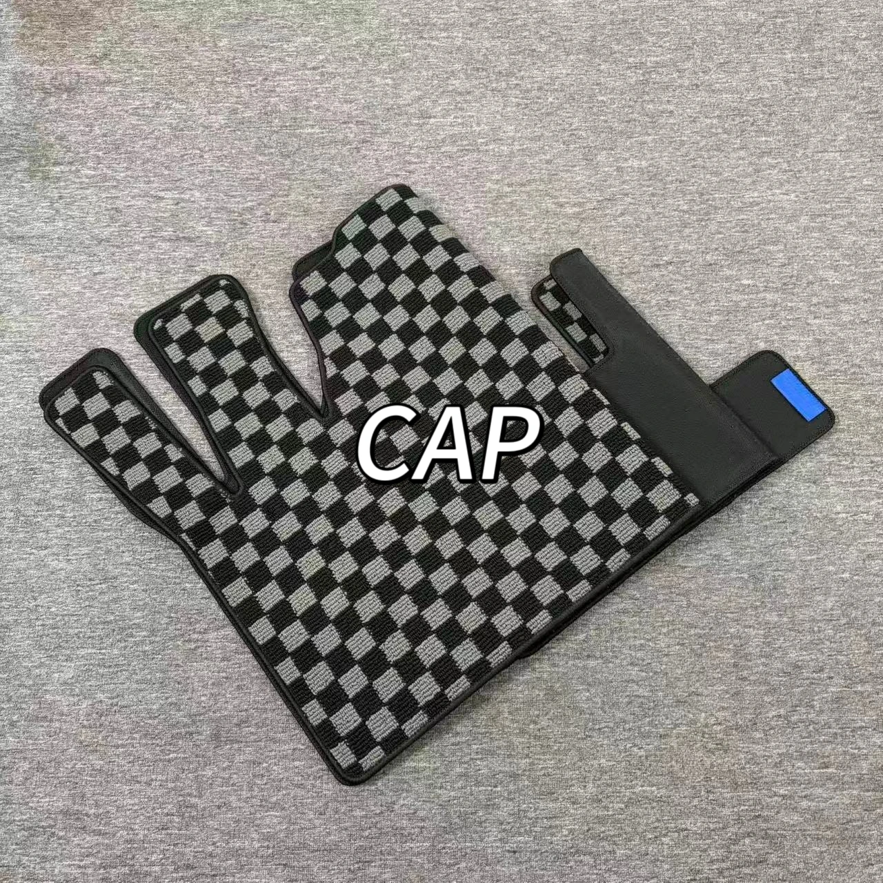 Custom LHD Car Floor Mats for Aishan, Luxury Plush, Waterproof Anti-Dirty Sound Insulation Seam Filling All-Weather Grid Carpet