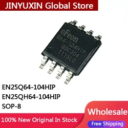 10Pcs New Original EN25Q64-104HIP EN25Q64 25Q64 EN25QH64-104HIP EN25QH64 25QH64 SOP-8 IC Chip In Stock Wholesale