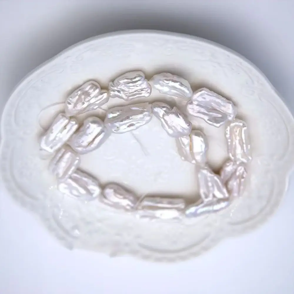 

Жемчужные бусины 15x25 мм в стиле барокко, белые, натуральные, пресноводные, для изготовления ювелирных изделий, браслетов, ожерелий, серег, аксессуаров своими руками