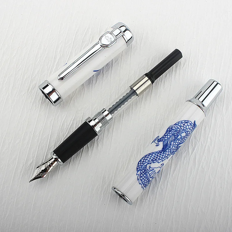 Jinhao 950 Ceramics Fountain Pen Extra Fine Nib Office Signature School Writing Ink Pens Suit