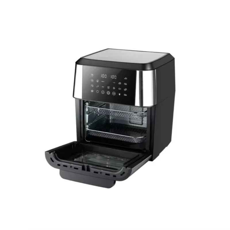 New Large Capacity 12L Multifunctional Home Visual Intelligent Touch Screen Oil- air Fryer
