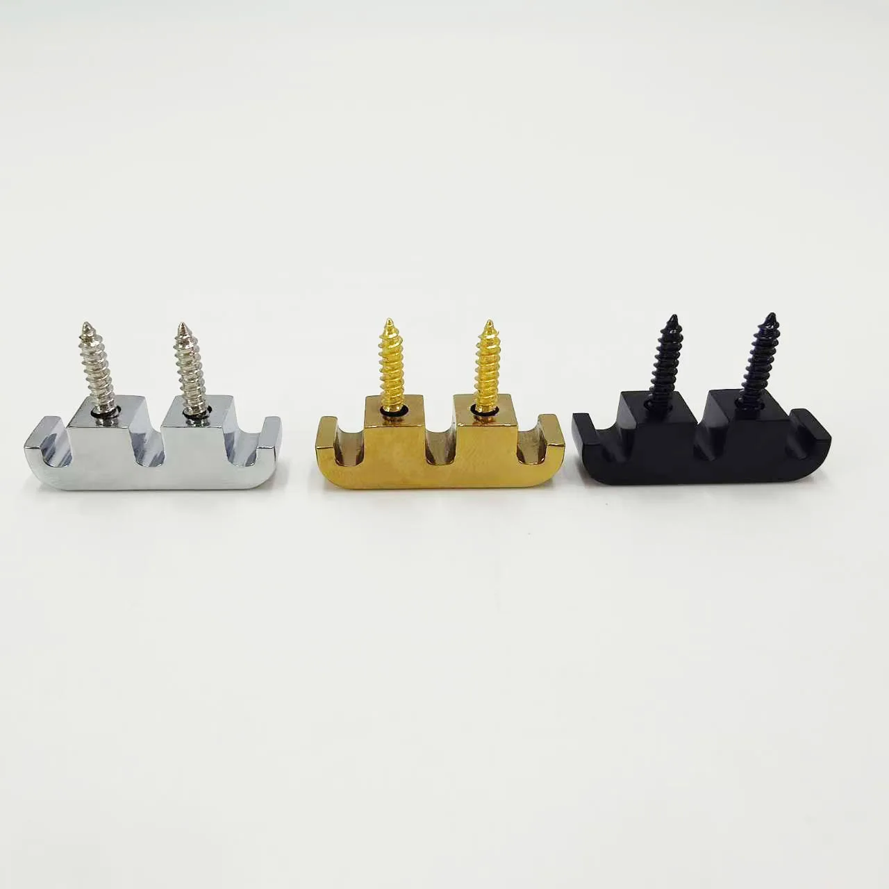 4/5-String Bass String Retainer Bar Metal String Guide Headstock Locking Block for Electric Bass Guitar Parts & Accessories