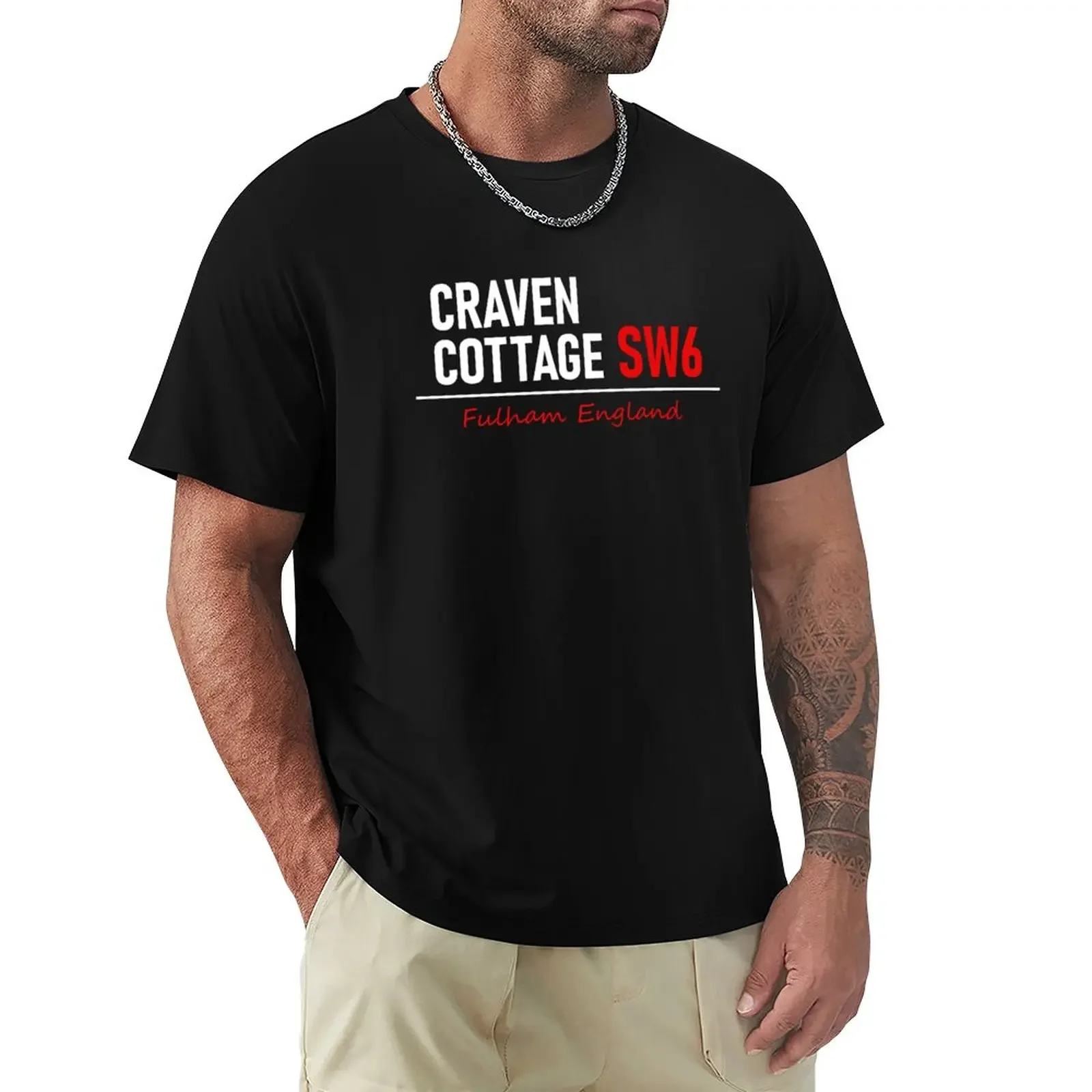 

Craven Cottage - Fulham T-Shirt anime clothes customs design your own cute clothes clothes for men