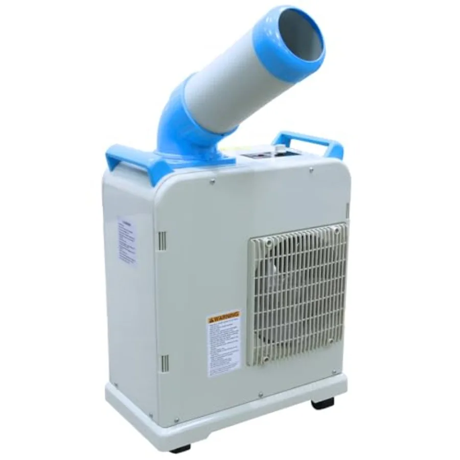 Industrial Spot Air Conditioner 6000 BTU Portable Air Cooler with R32 Refrigerant, Mobile Spot Cooler for Indoor/Outdoor Use