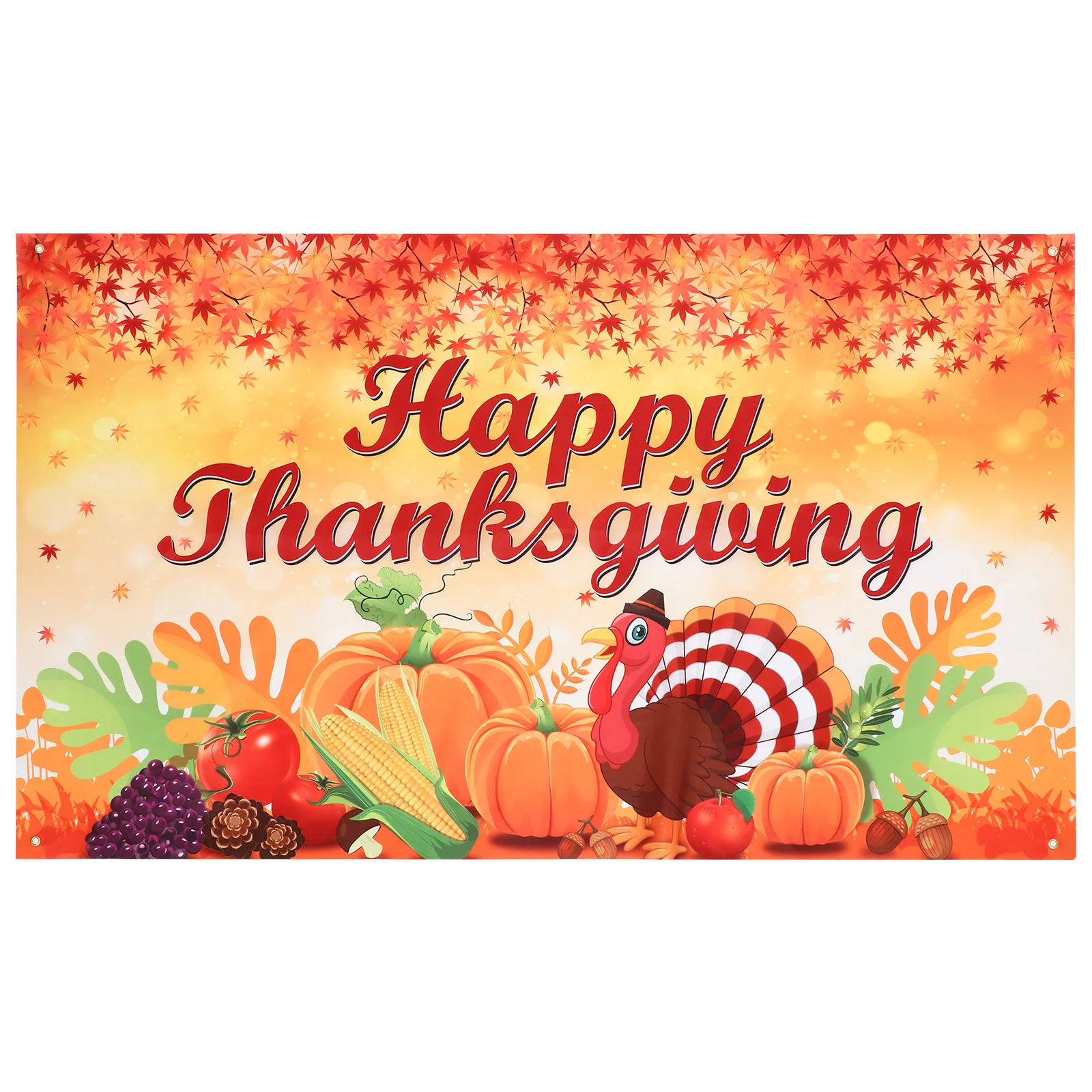 

Thanksgiving Background Cloth Decorative Banner Wall Hanging Party Photography Home Festival Decorbackdrop Layout Prop