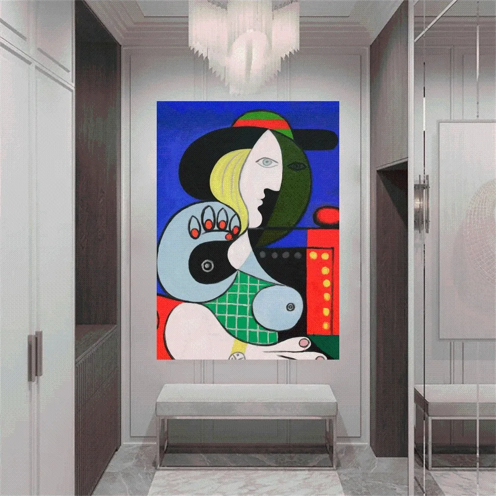 Picasso art abstract Poster Home Office study Wall Bedroom Living Room Kitchen Decoration Painting