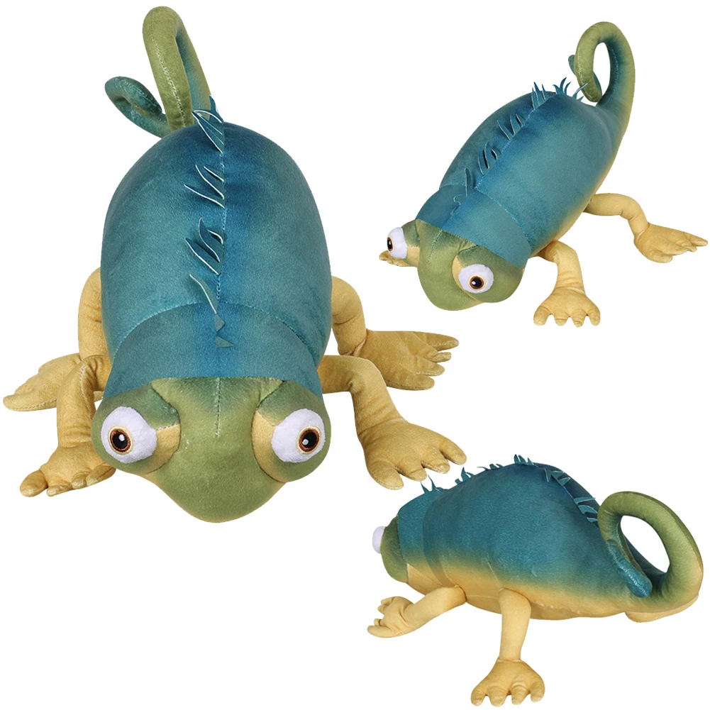 20CM Cute Chameleon Lizard Plush Stuff Leo Cosplay Toy Xmas Birthday Gifts Cartoon Children Cartoon Plush Toys Mascot Props