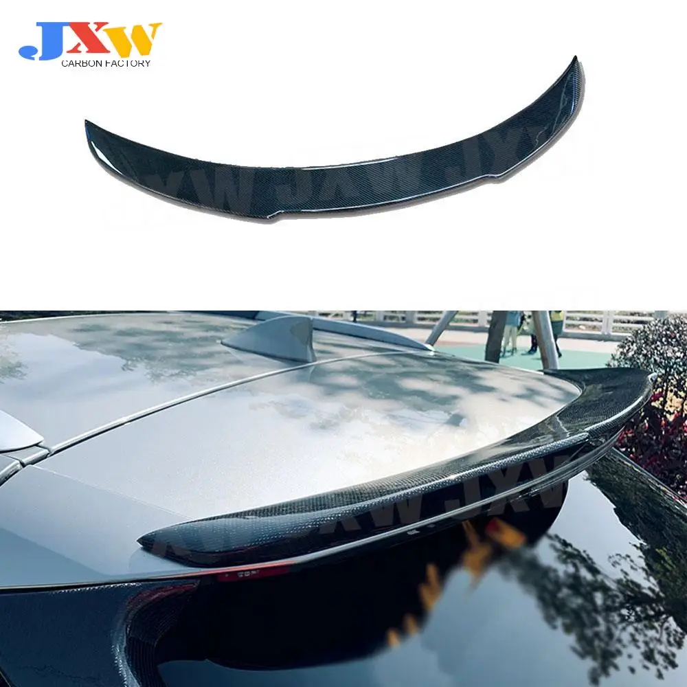 Carbon Fiber Rear Roof Spoiler Side Wings For Lexus RX300 RX450H 2016-2020 Back Window Spoiler Car Styling