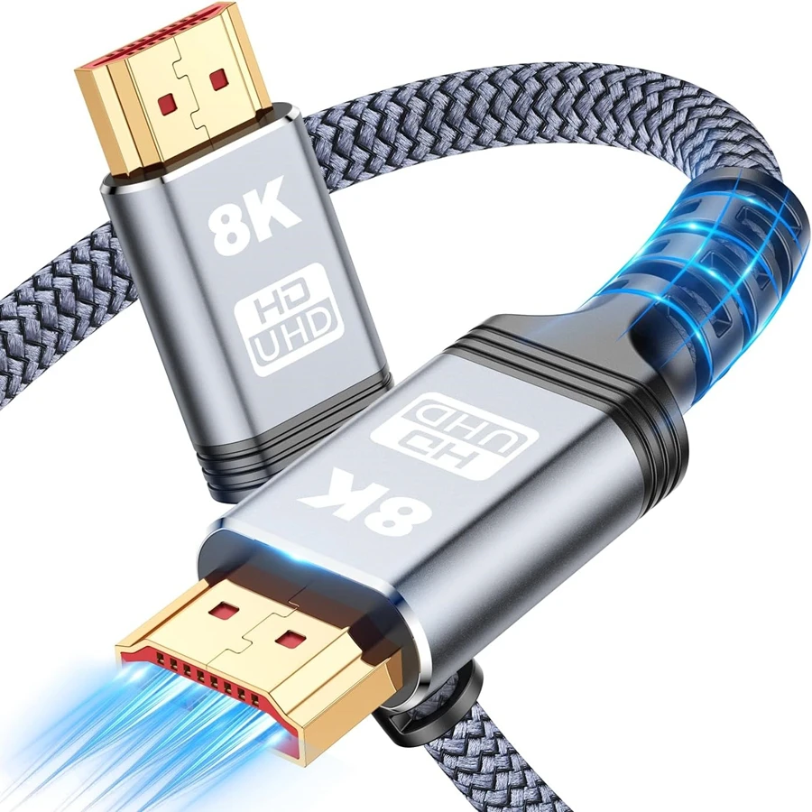 8K HDMI-Compatible Cable HDTV2.1 Cable 8K 4K@120Hz HDR for Sony PS5 Projector TV Box Splitter Switch HDMI-Compatible