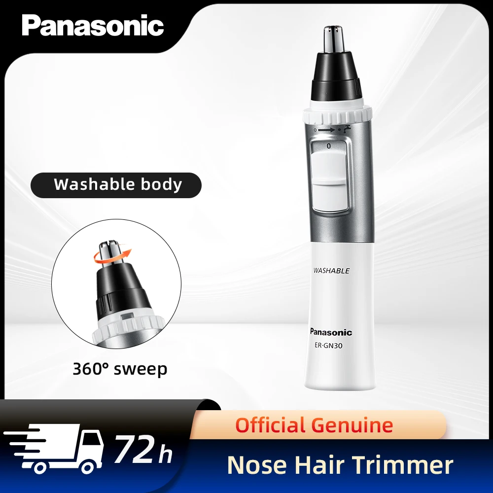 Panasonic Nose Hair TrimmerNose Hair Shaver Ear And Nose Hair Trimmer Painless Battery Electric Men Nose Hair Shaver Men