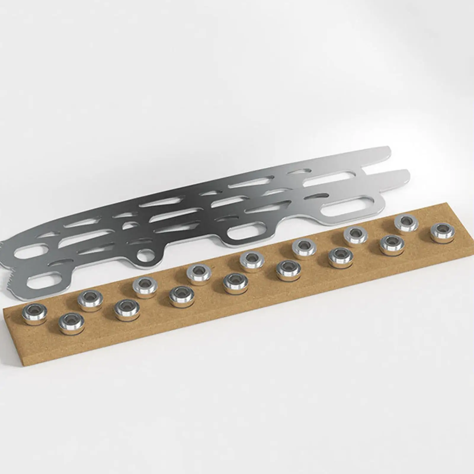 

2 Pieces Ice Skate Blade Conversion Compatible for Inline Skating Ice Hockey