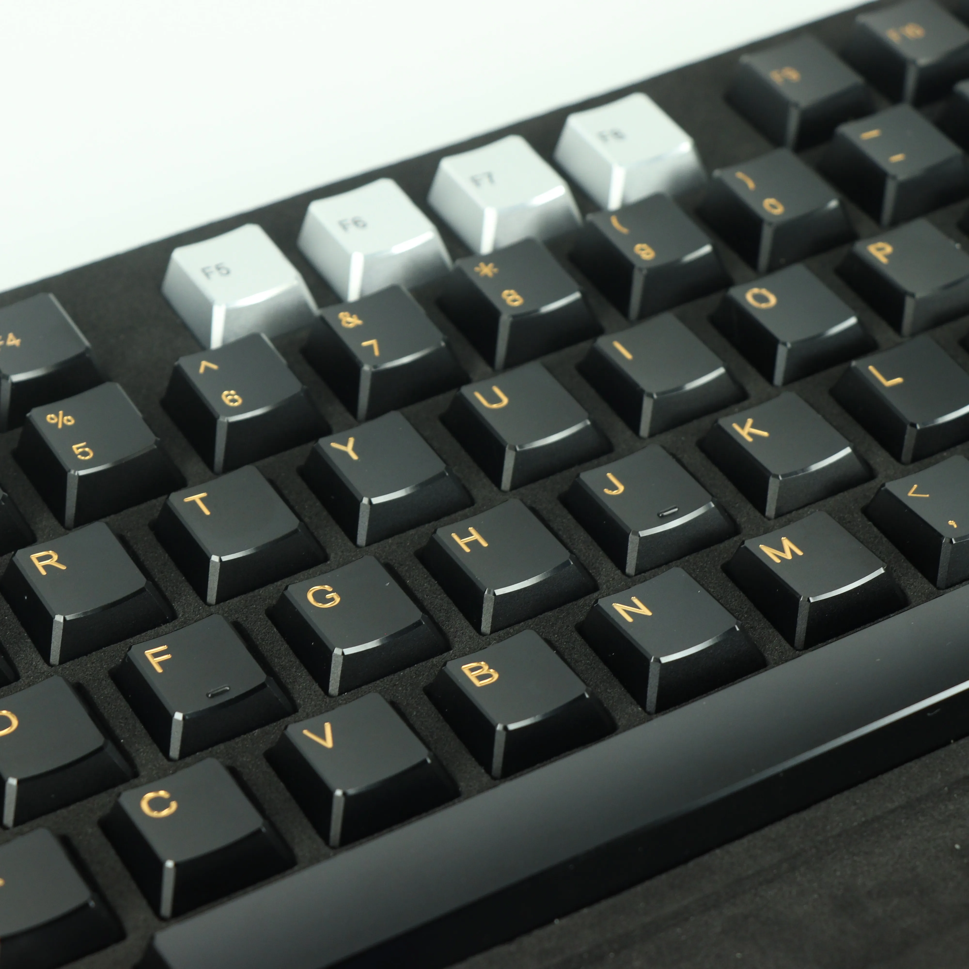 HiUM Aluminum Alloy Keycaps 87Keys Cherry Profile HL High Gloss