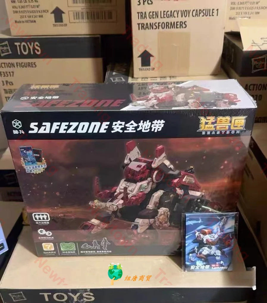 

24-hour Delivery 52toys Beast Box Series Safe Zone Mammoth Mammoth 2.0 Transforming Toy Trendy Assembled Mecha Model
