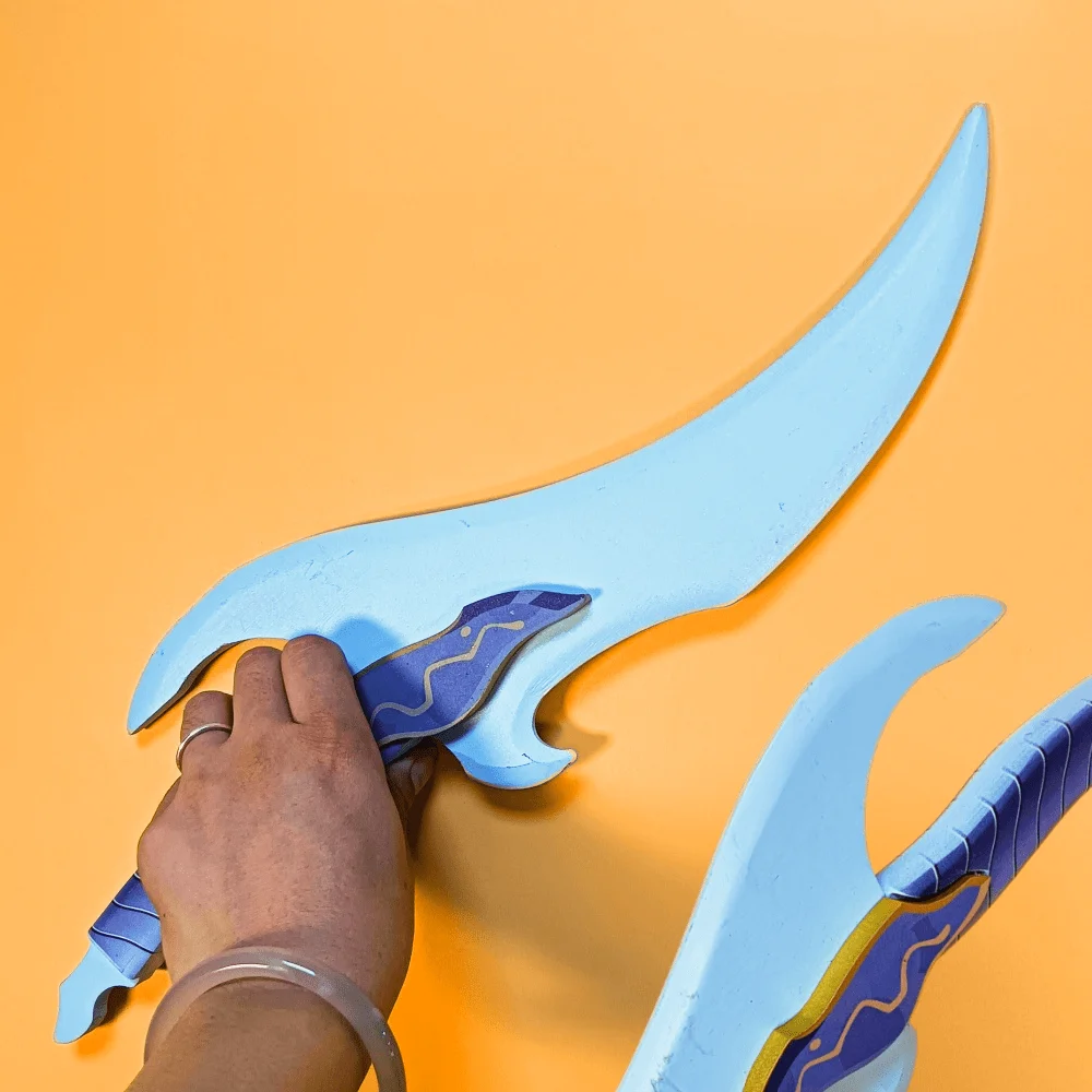 17 pollici Mizushino Shun Katana Reale Katana Giapponese Samurai Legno Ninja Coltello Anime Solo Livellamento Spada Cosplay Prop Giocattolo Regalo