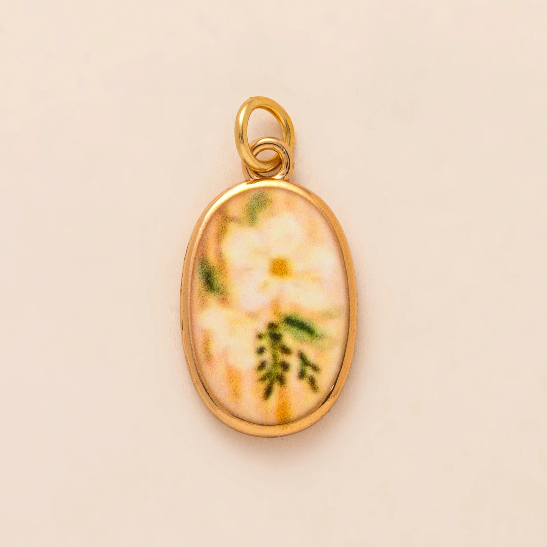 

5Pcs Cartoon Series Flower Pendants DIY Oil Drip Painting Color Series For Necklace Pendants And Bracelet Matching