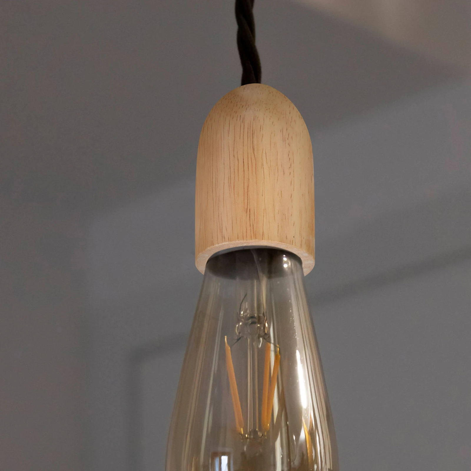 

Solid Wood Lamp Cup E27 Socket Base for Table Floor Lamps Ch eliers Retro Wooden Holder Accessories Night Lamp