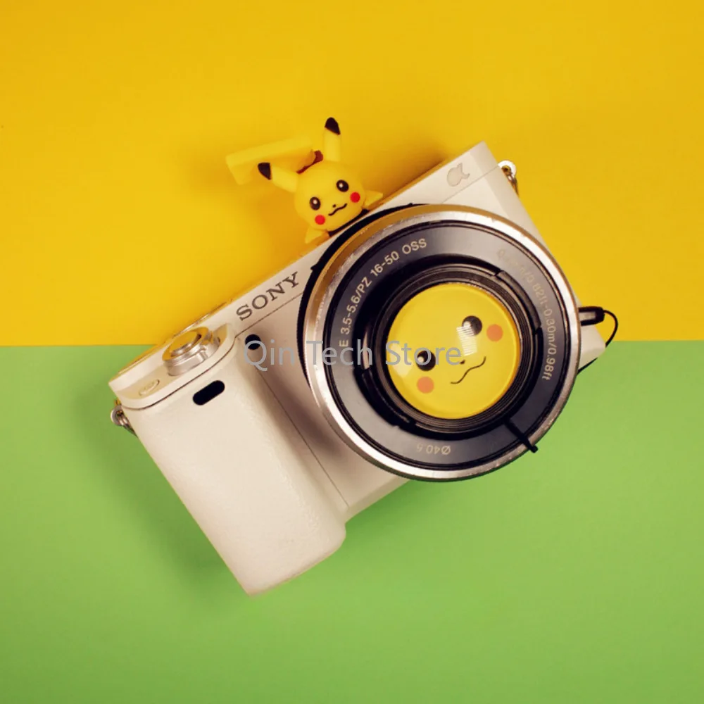 3D ไฟฉายกล้องการ์ตูนรองเท้าร้อน37มม. 40.5มม. 43มม. 46มม. 49มม. 52มม. 55มม. 58มม. 62มม. 67มม. 72มม. 77มม. 82มม. 86มม.