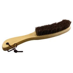 1 Pc Horsehair Brush Wooden Handle Brush for Clothes Suit Coat Lint Furniture