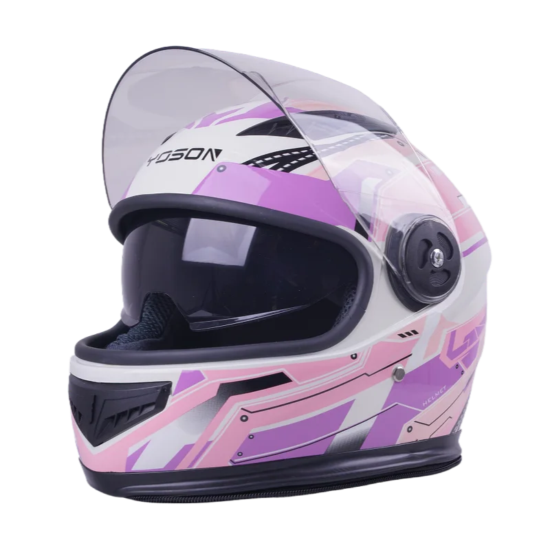 

Motorcycle Helmet Men's Flip-Up Helmet All-Season Universal Motorcycle Women's Electric Vehicle Winter Safety Helmet 889