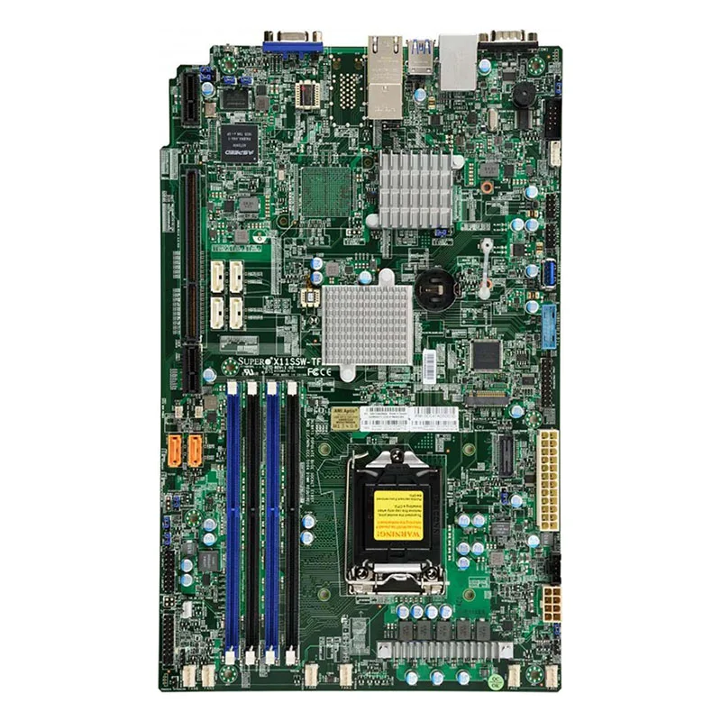 X11SSW-TF Voor Supermicro 7th Generatie LGA-1151 Pin C236 DDR4-2400MHZ Processor Getest Bofore Verzending