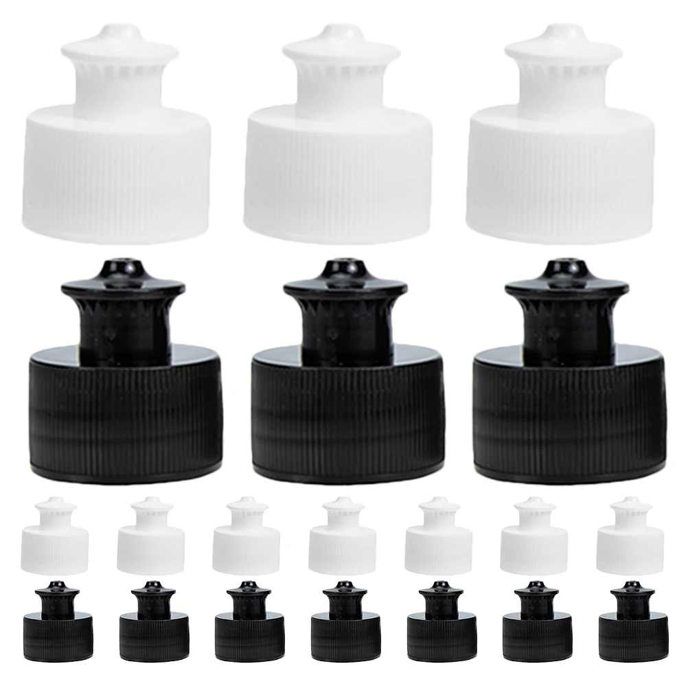 

30 Pcs Plastic Bottle Caps Mineral Professional Lids Pe Sports Replacement
