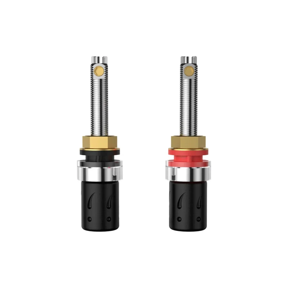 

Viborg BP613/BP613G/BP613R Speaker Terminal Pure Copper Gold/Rhodium Plated Binding Post for HiFi Amplifier