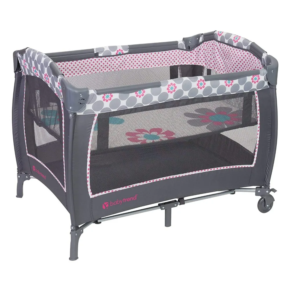 Lil' Snooze Deluxe II Nursery Center, Daisy Dots