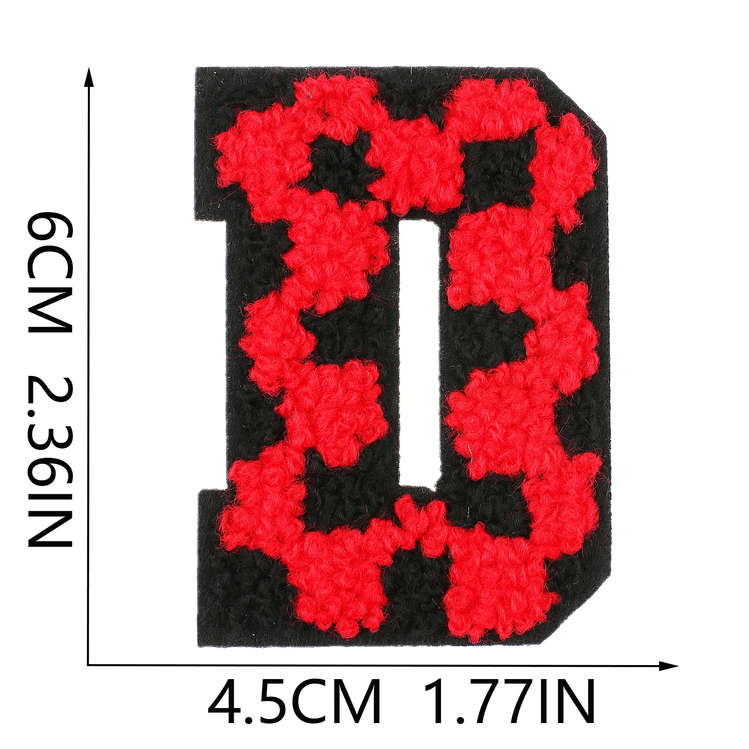 Patch brodé thermocollant pour vêtements, patchs de poche, lettre de l'alphabet, autocollants pour vêtements, tissu, couture, applique arina thermique